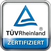 TÜV Rheinland zertifizierter Betrieb